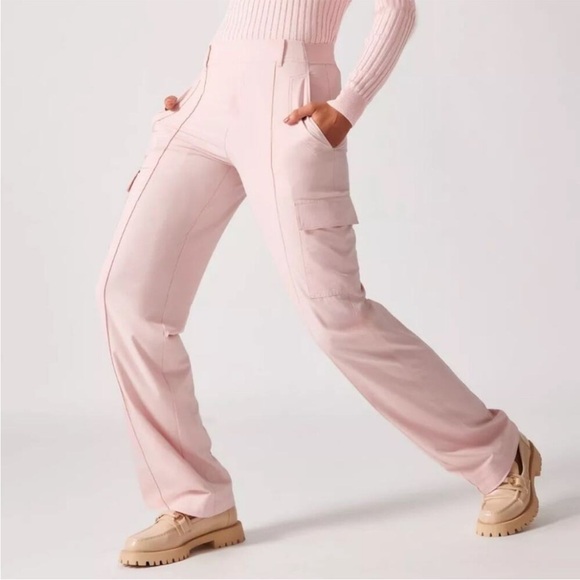 Athleta Vienna Cargo Orchid Pink Pants - Picture 2 of 8